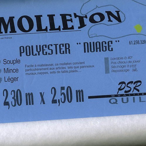 Molleton pur coton sur non tissé - Molletons PSR Quilt