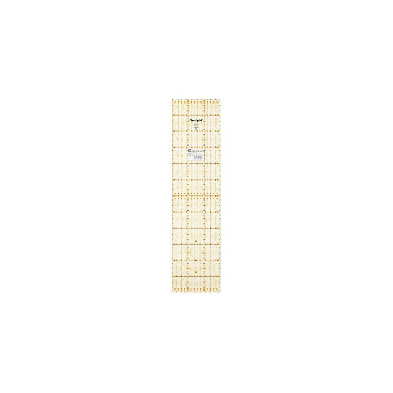 Règle de couture 15 cm x 60 cm, transparente - règle pour cutter à  roulette,règle pour patchwork