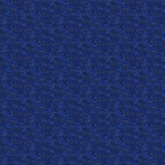 Tissu patchwork bleu foncé minis points dorés - Gingko Garden