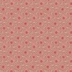 Tissu patchwork rouge motif cachemire - Joy d'Edyta Sitar