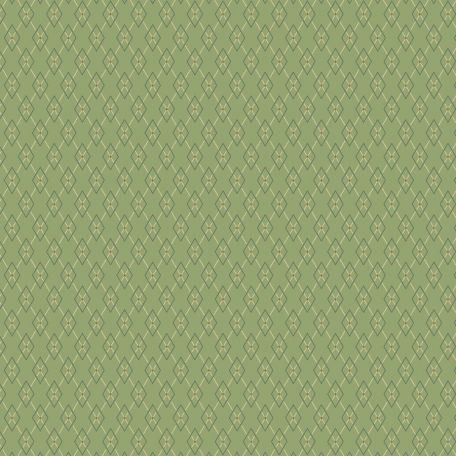 Tissu patchwork vert losanges - Joy d'Edyta Sitar