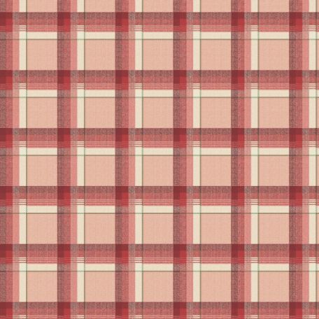 Tissu patchwork tartan rose rouge - Joy d'Edyta Sitar