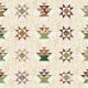 Panneau de tissu patchwork collection Joy d'Edyta Sitar