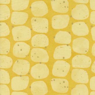 Tissu patchwork jaune pastilles ton-sur-ton - Flirtation de Zen Chic
