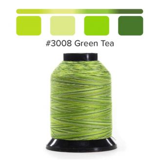 Fil Finesse pour quilting machine - dégradé Thé vert (Green tea) 3008