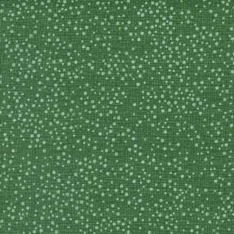 Tissu patchwork vert à petites bulles - Winterly de Robin Pickens