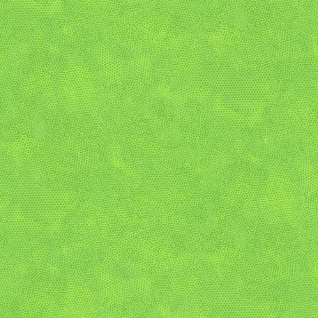 Tissu patchwork faux-uni Dimples vert lime