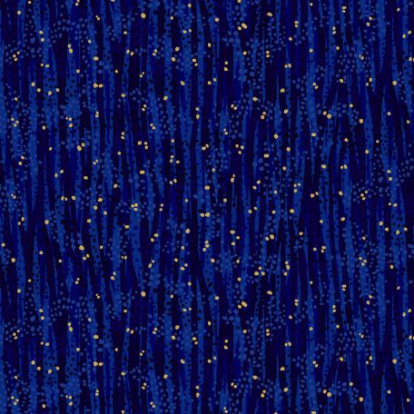 Tissu patchwork bleu nuit Night Sky - Dewdrop