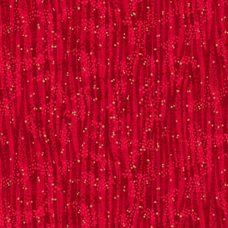 Tissu patchwork rouge Kiss - Dewdrop