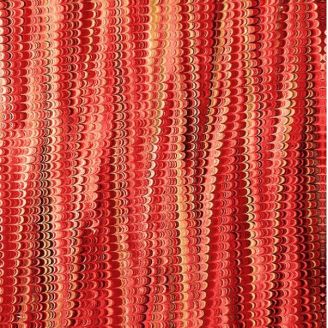 Tissu patchwork Marble Essence Catania rouge feu