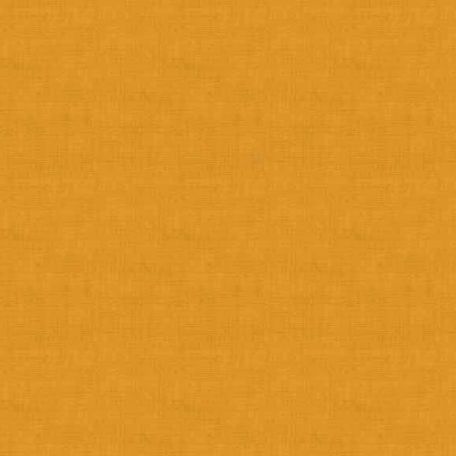 Tissu patchwork faux-uni linen jaune ambre