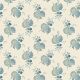 Tissu patchwork bleu clair fleur originale - Beach House d'Edyta Sitar