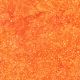 Tissu batik orange et pois confettis 