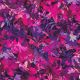 Tissu patchwork violet et rose aux fleurs sauvages - Artful Blooms 