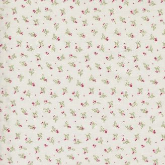 Tissu patchwork Crème et Fleurs de Houx - Pine Valley de BasicGrey